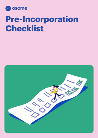 Pre-Incorporation Checklist